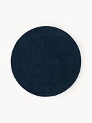 Rond wollen vloerkleed Mason, handgetuft
