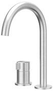 IVY Tribe Wastafelmengkraan - 2-gats - bladmontage - uitloop - coldstart - RVS316 - geborsteld 6100511