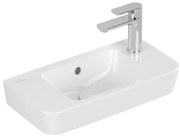 Villeroy & Boch O.novo fontein 50x25cm - m.1 kraangat met overloop wit 4342r501