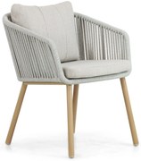 Tuinstoel Aluminium/rope Grijs-antraciet Lifestyle Garden Furniture Bloom