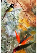 Goossens Schilderij Birds Of Paradise, 148 x 98 cm