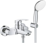 Grohe Eurosmart Badmengkraan met Doucheset Chroom