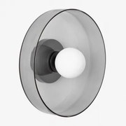 Jaxal Badkamer Wandlamp Zwart & Ø35 Cm - Sklum
