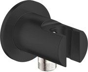 Grohe QuickFix Vitalio Universal Wanddouchehouder 7x8,5x7 cm Mat Zwart