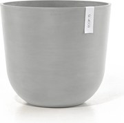 Ecopots bloempot Oslo 45 - Rond - White Grey - Diameter 45 x H39,4 cm