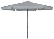 Garden Impressions Delta parasol Ø300 - licht grijs