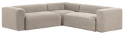 Kave Home Blok Moderne Hoekbank - Uni Beige - 290x290