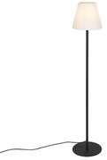 Moderne buiten vloerlamp zwart - Virginia Modern E27 IP44 Buitenverlichting ovaal