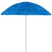 vidaXL Strandparasol Hawaï 240 cm blauw