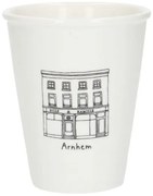 Gevel mok, Arnhem, porselein, 200 ml