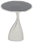 Kare Design Spacey Design Bijzettafel Zilver - 36 X 36cm.