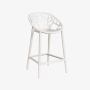 Ertsen Hoge Polypropyleen Tuinkruk Gardenia Wit & ↑65 Cm - Sklum