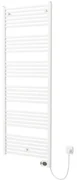 Plieger Elba Electrical elektrische designradiator - 1702X600mm - met thermostaat - 900w - wit 1470430