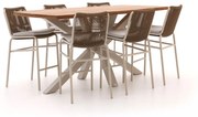 Bellagio Caronia/Induno Deens Ovaal 220cm barset 7-delig stapelbaar