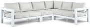 Hoek loungeset 6 personen Aluminium Wit  Lifestyle Garden Furniture Luca