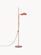 Kleine vloerlamp Funiculí met verstelbare lampenkap