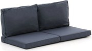 Loungekussen Tuin | Blauw/Grijs-Antraciet | Outdoor Textiel | Madison | 120x60cm | Kees Smit Tuinmeubelen