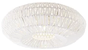 Retro plafonnière wit touw rond - Lina Retro E27 Draadlamp Bohemian Binnenverlichting Lamp