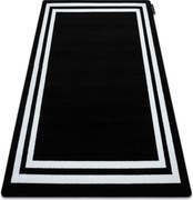 Tapijt HAMPTON Kader zwart - TWEEDE-KLASSE PRODUCT