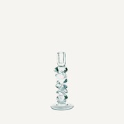 Transparante glazen kandelaar, H29,5 cm, Qimera
