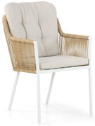 Tuinstoel Aluminium/rope Wit Hartman Cairo