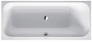 Duravit HappyD 2 kunststof inbouwbad acryl rechthoekig met rugsteun rechts 170x75x46cm zonder poten wit 700313000000000