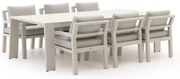 + 15% kassakorting | Diningset Bellagio  | 6 personen | Tuinset aluminium | 7-delig | Kees Smit Tuinmeubelen