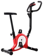 vidaXL Hometrainer met bandweerstand rood