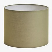 Arlina Stoffen Lampenkap Groen – Salie & Ø30 Cm - ↑25 Cm - Sklum