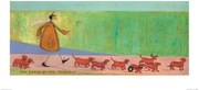 Kunstdruk Sam Toft - The March of the Sausages