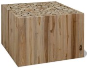 vidaXL Salontafel 50x50x35 cm echt teakhout