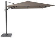 Challenger T1 premium zweefparasol 300x300 cm havanna