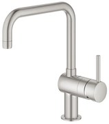 GROHE Minta Keukenkraan - hoog - draaibare uitloop - supersteel geborsteld 32488DC0