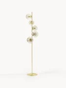 Industriële vloerlamp Casey van glas