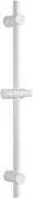 Sapho glijstang rond 70cm mat wit