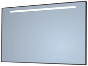 Sanicare Q mirror LED spiegel met zwarte omlijsting 75x70cm