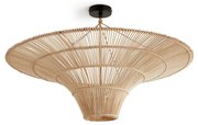 Hanglamp/plafonlamp in rotanØ80 cm, Junita