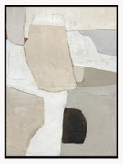 Handbeschilderde canvasdoek Accurate met houten frame