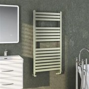 Eastbrook Staverton handdoekradiator 60x120cm 611W messing geborsteld