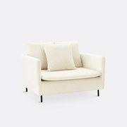 XL fauteuil in fluweel, Ivete