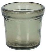 Waxinelichthouder, gerecycled glas, groen, Ø7 cm