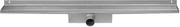 Easy Drain Compact Wall Zero afvoergoot 6x100 cm zijuitlaat RVS