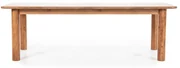 Eleonora Julian Retro Eettafel Van Acaciahout 280 Cm - 280 X 100cm.