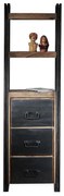 Smalle Kast Sheesham Hout - 60x40x200cm.