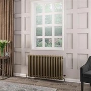 Eastbrook Rivassa 3 koloms radiator 100x60cm staal 1794W brons