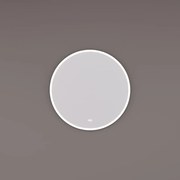 Hipp Design 13000 ronde spiegel 70cm zwart met LED en spiegelverwarming