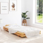 vidaXL Bedframe bamboe 90x200 cm