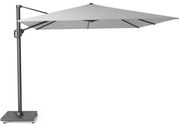 Challenger T1 zweefparasol 300x300 cm lichtgrijs