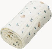 Babydekentje Blueberries van biokatoen