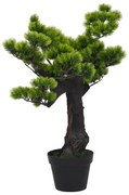 vidaXL Kunstplant met pot pinus bonsai 70 cm groen